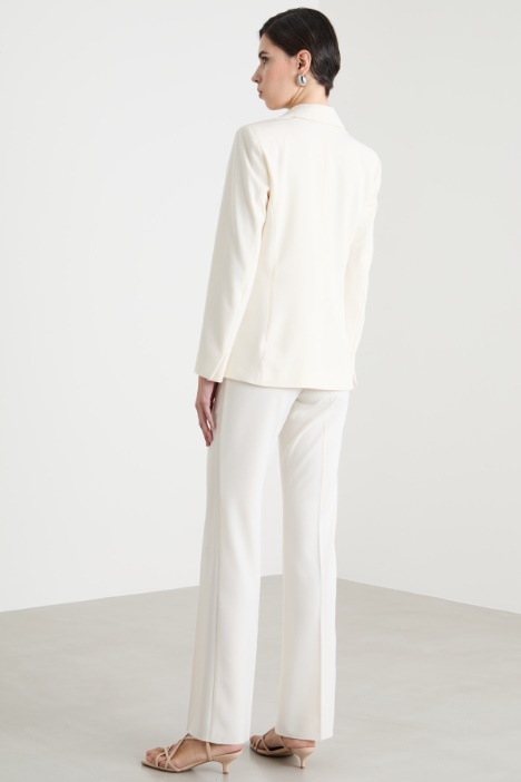 Traje de sarga stretch