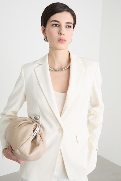 Traje de sarga stretch