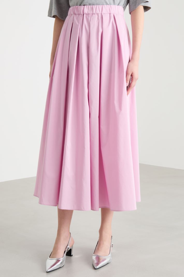Long taffeta skirt Intrend - 2