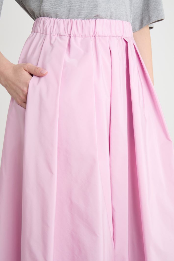 Long taffeta skirt Intrend - 3