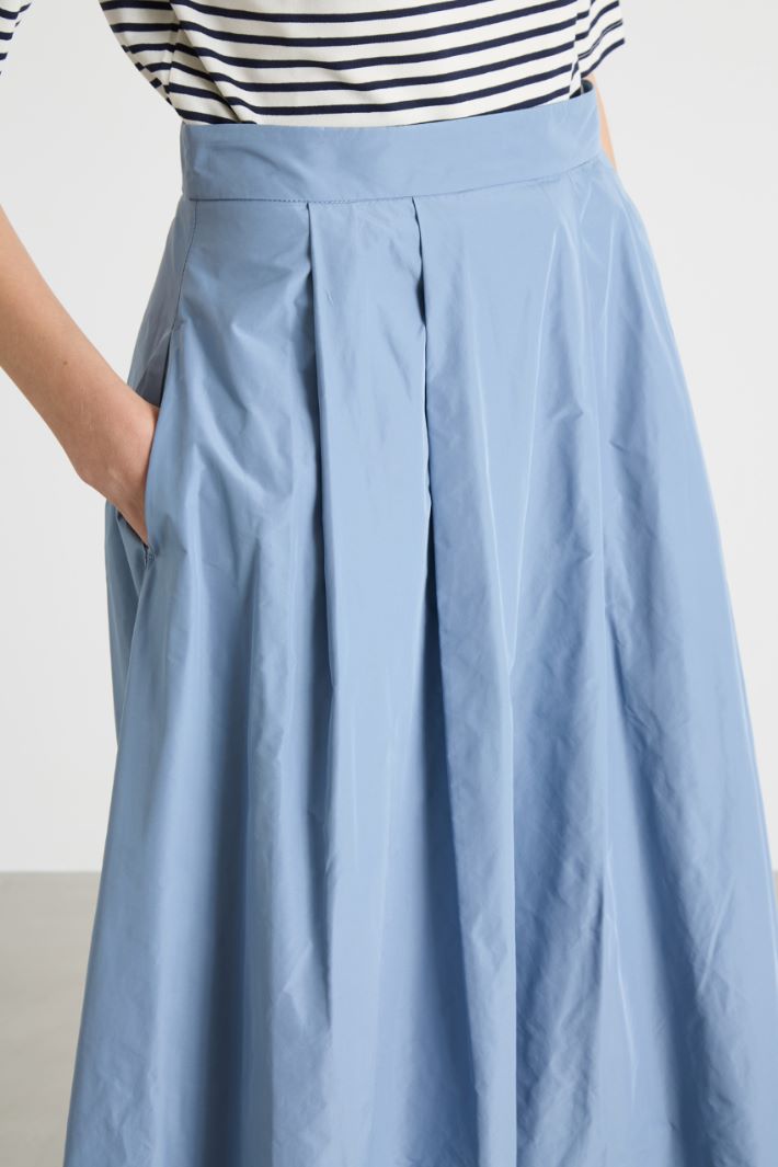 Technical taffeta skirt Intrend - 3