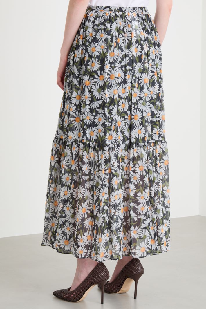 Long flounced skirt Intrend - 4