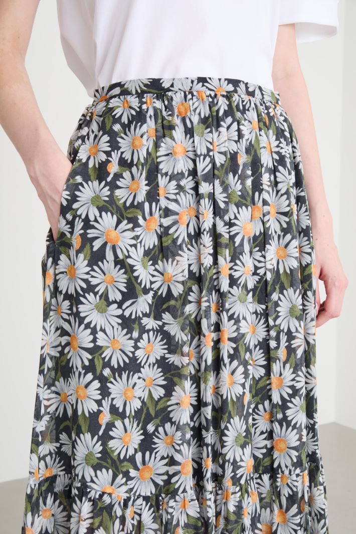 Long flounced skirt Intrend - 3