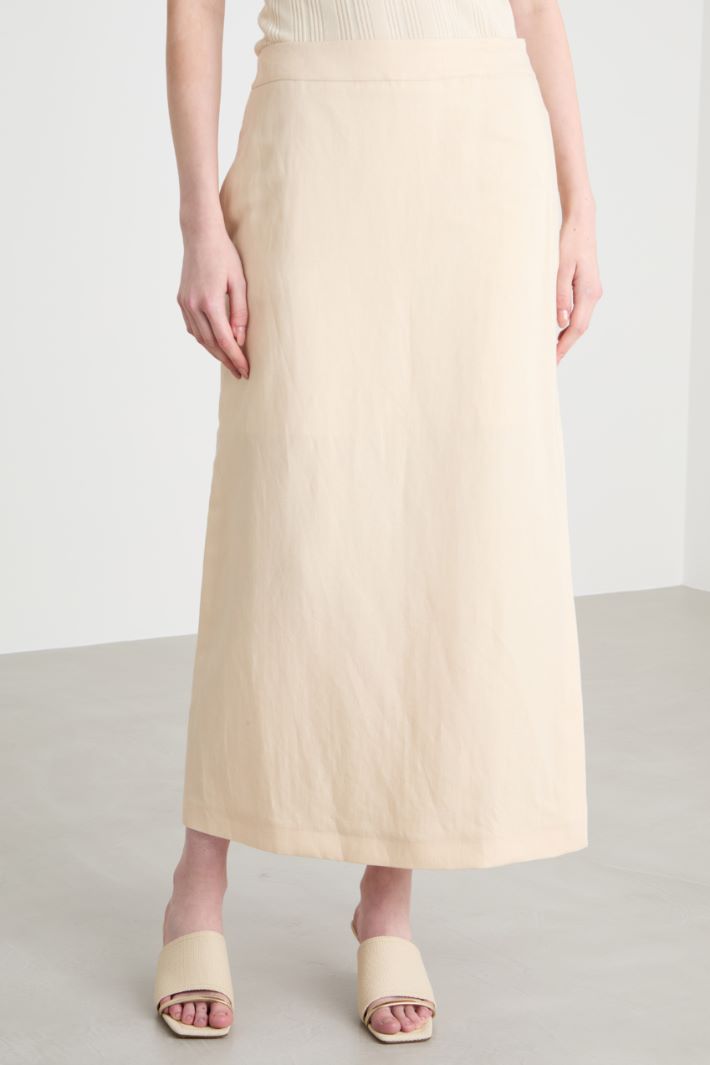 Canvas slit skirt Intrend - 2