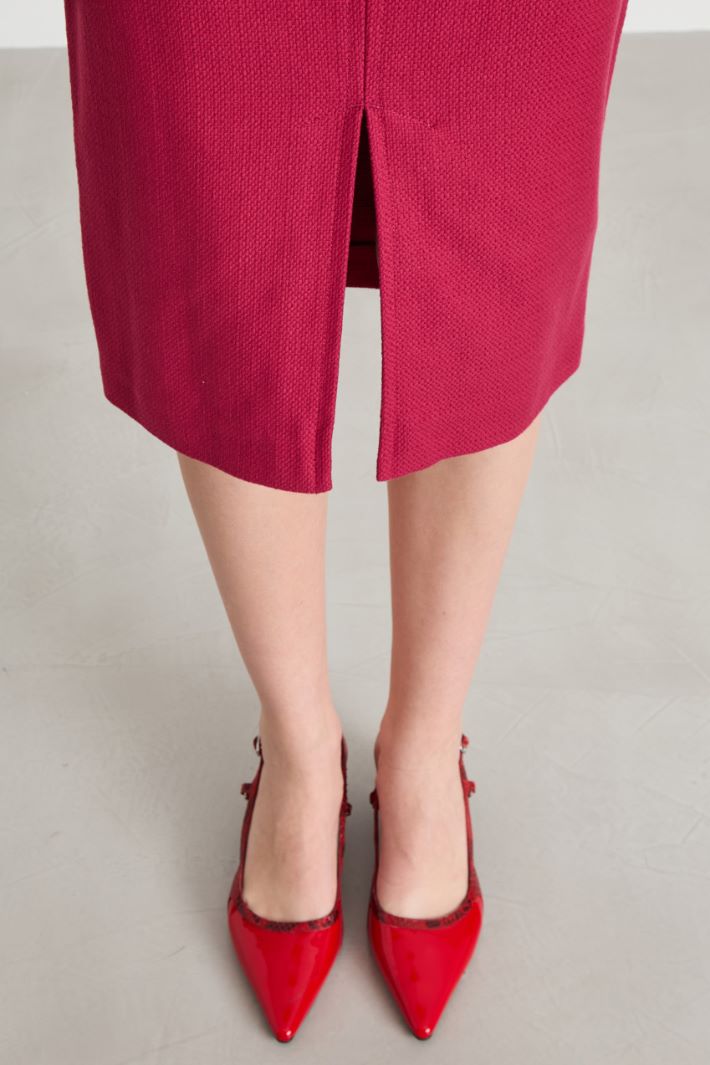 Slit-front pencil skirt Intrend - 3
