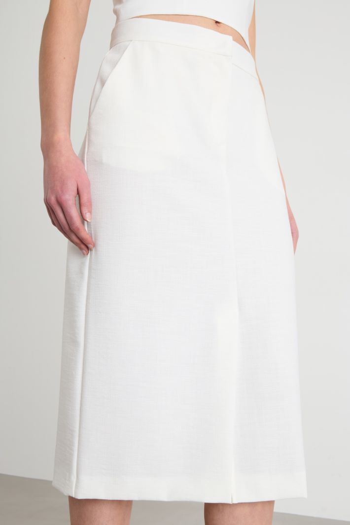 Pencil skirt with slit Intrend - 3