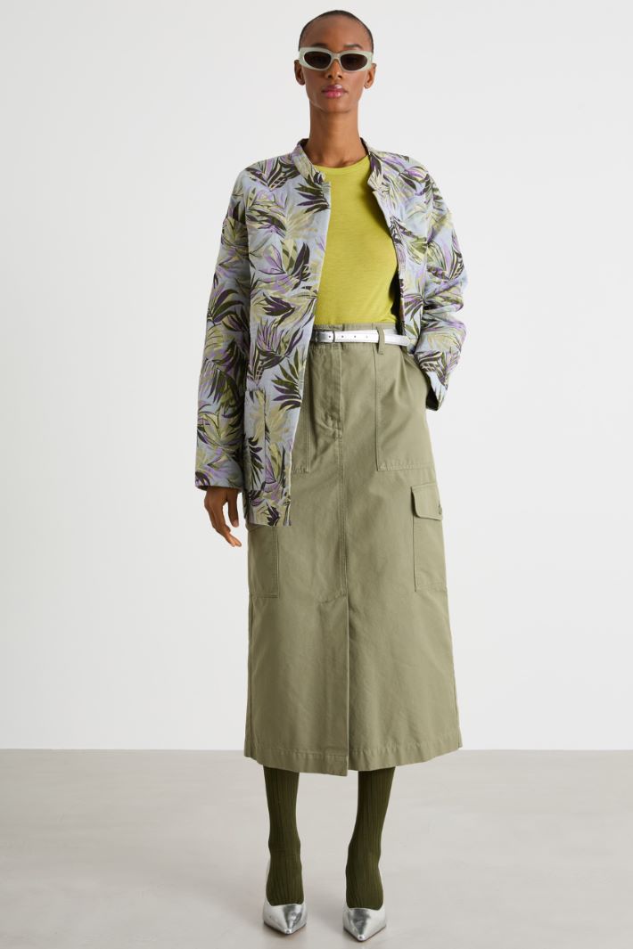 Split cargo skirt Intrend