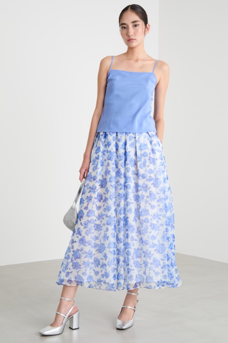 Gonna svasata in organza Intrend