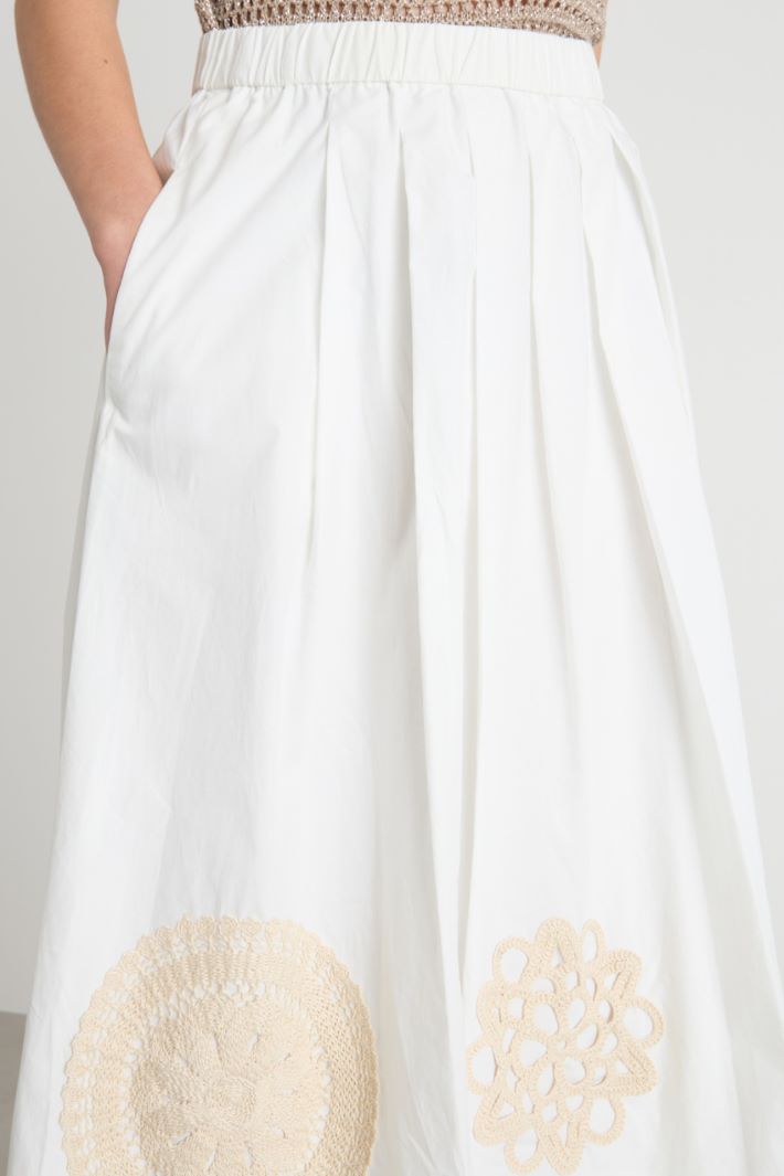 Pleated midi skirt Intrend - 3