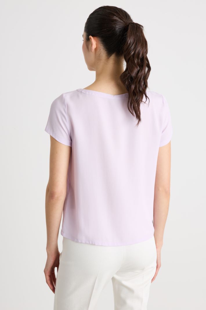 Crepe de Chine Blouse Intrend - 4