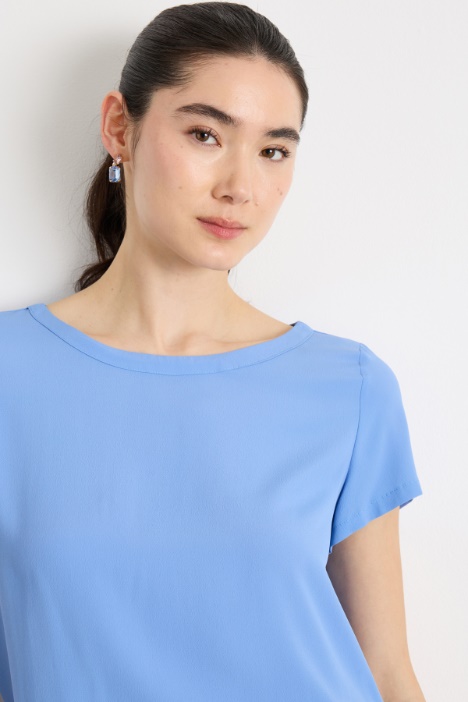 Blusa in crepe