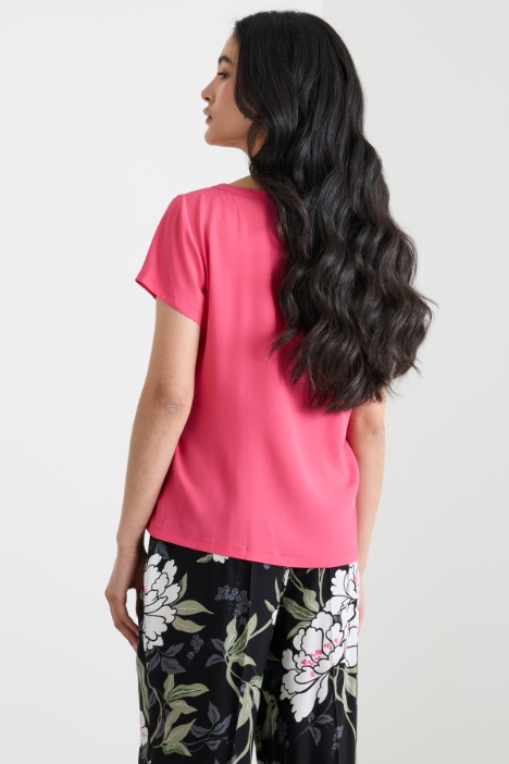 Blusa in crepe