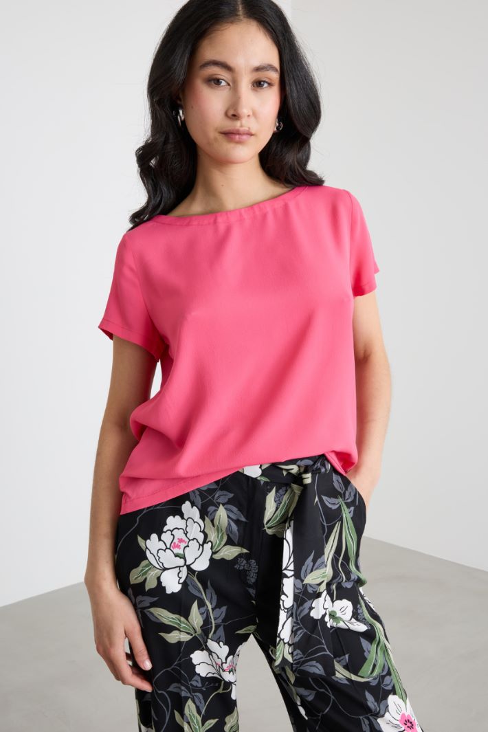 Crepe de Chine Blouse Intrend - 2