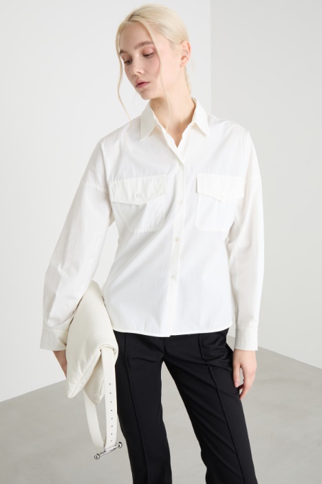 Poplin shirt Intrend