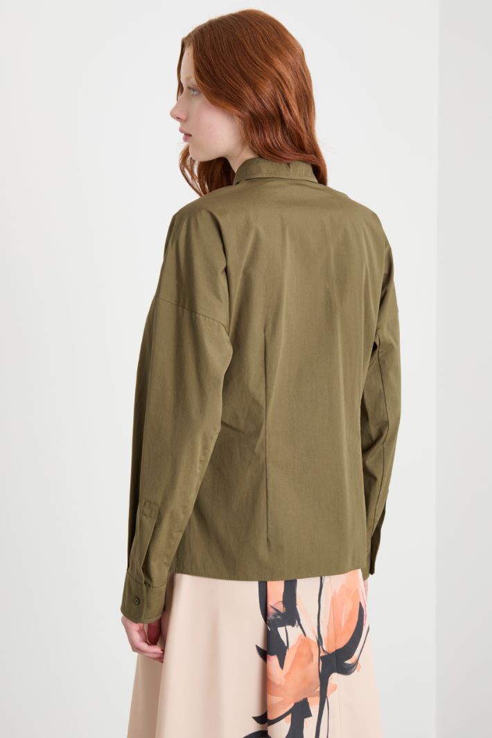 Camisa de popelina Intrend - 4