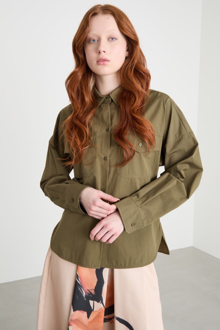 Camisa de popelina Intrend - 2