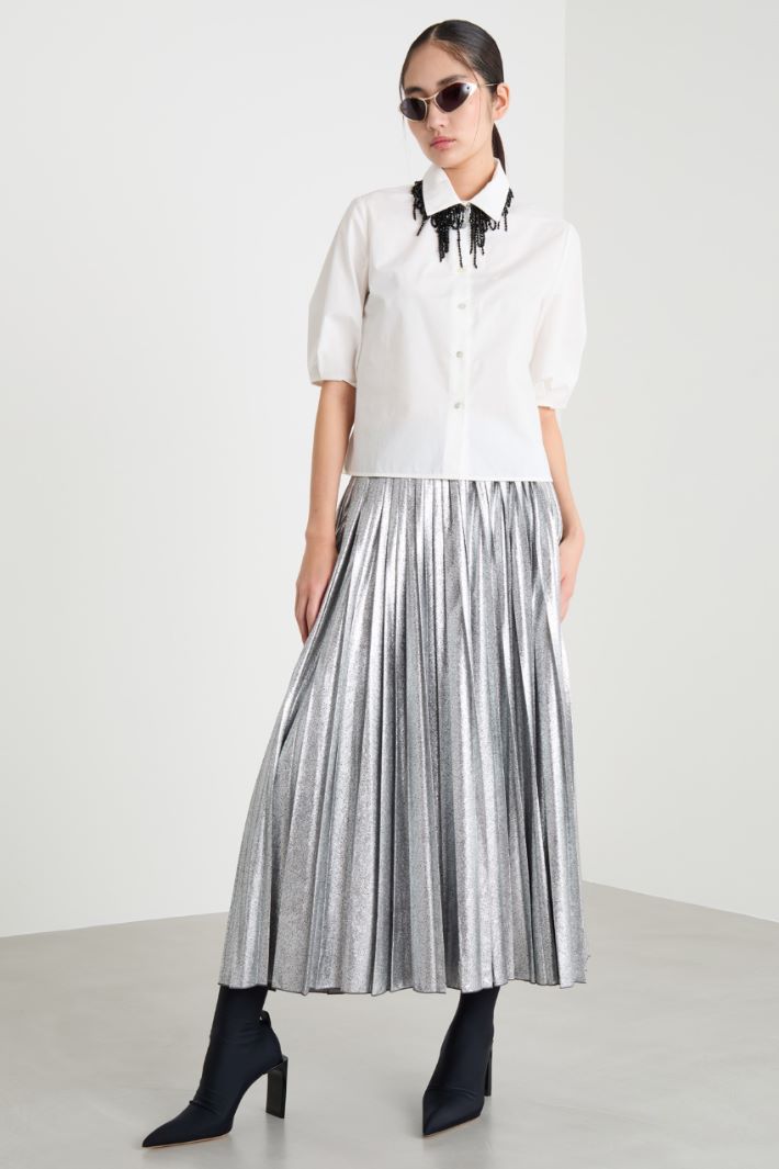 Boxy poplin shirt Intrend