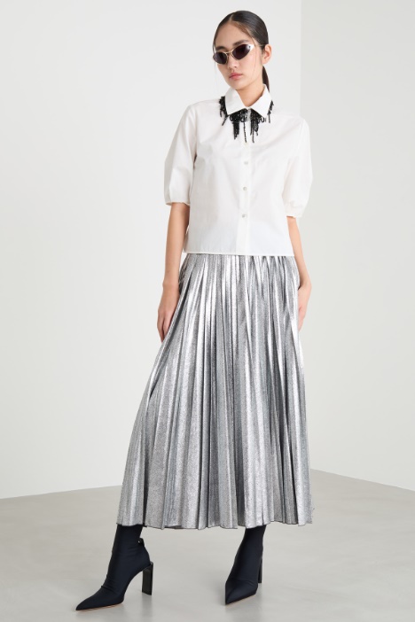 Boxy poplin shirt Intrend