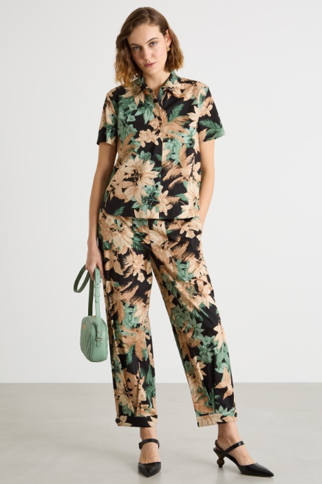 Printed short-sleeved shirt Intrend