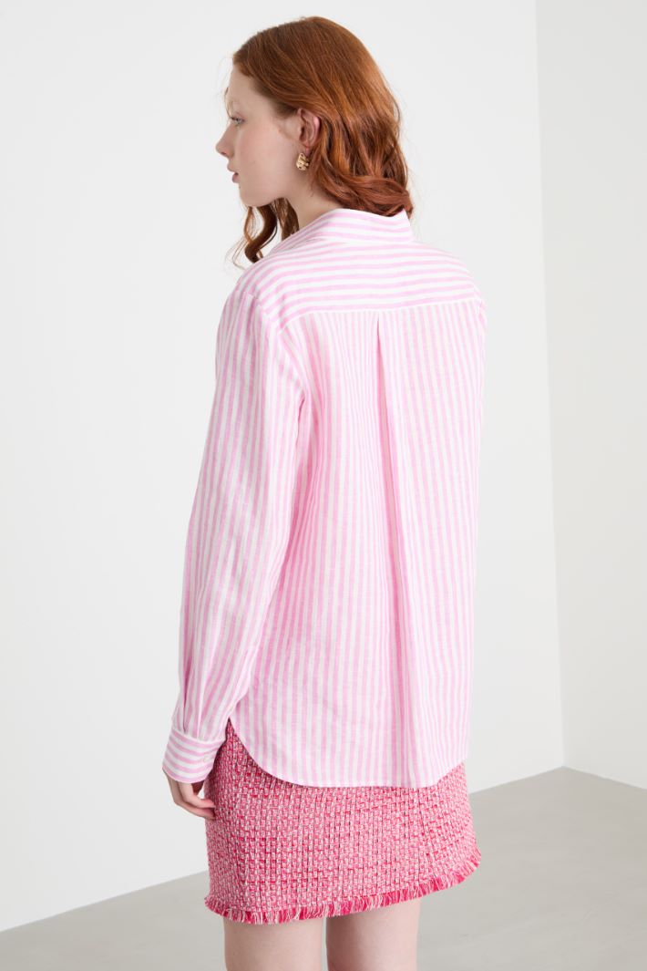 Pinstripe shirt Intrend - 4