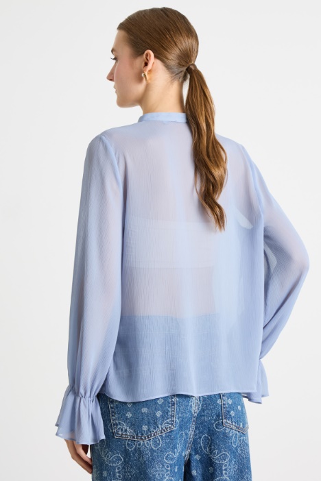 Blusa con volant