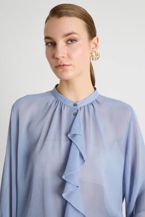 Blusa con volant