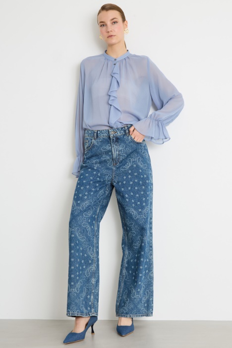 Ruffle Blouse Intrend