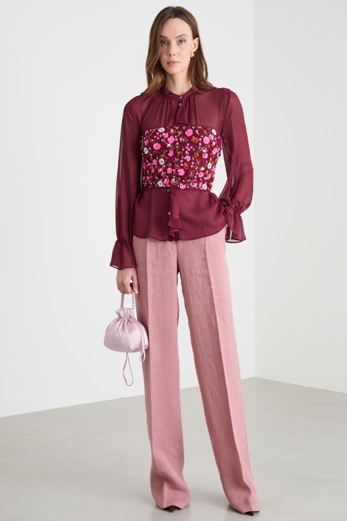 Ruffle Blouse Intrend