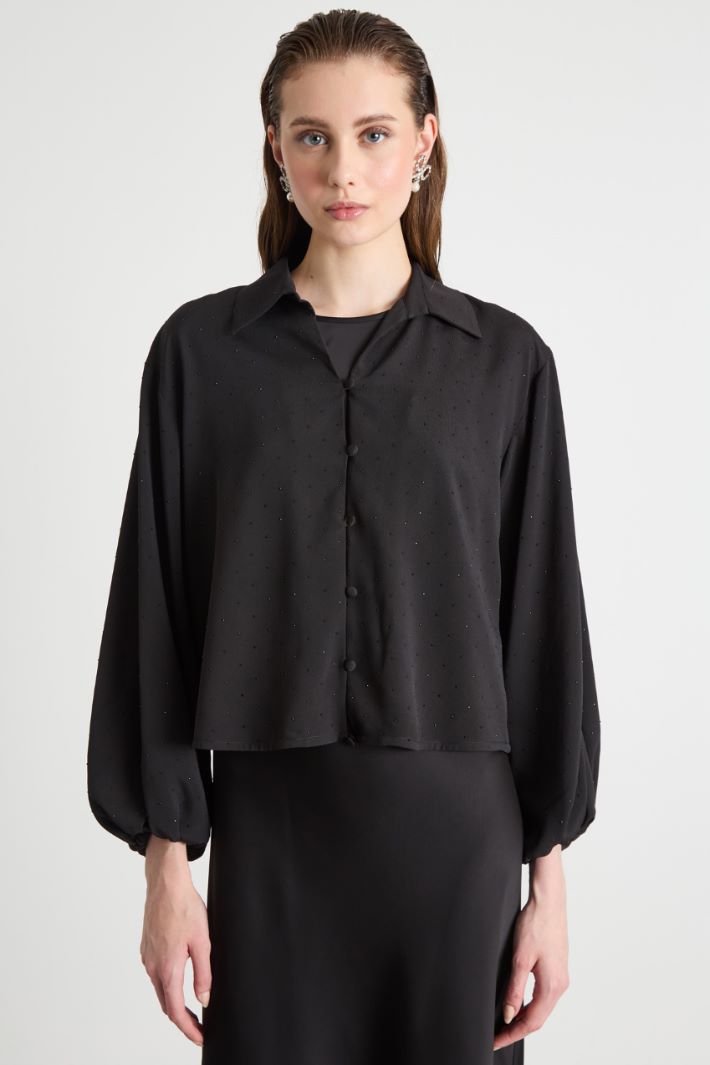 Camicia boxy con maniche ampie Intrend - 2