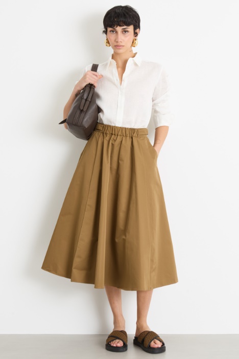 Straight-cut linen shirt Intrend