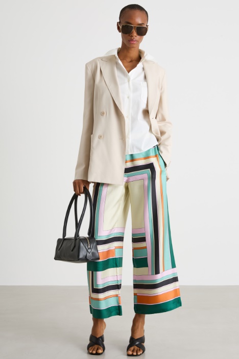 Oversized poplin shirt Intrend