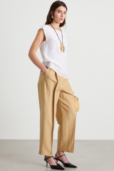 Contrast-back blouse Intrend