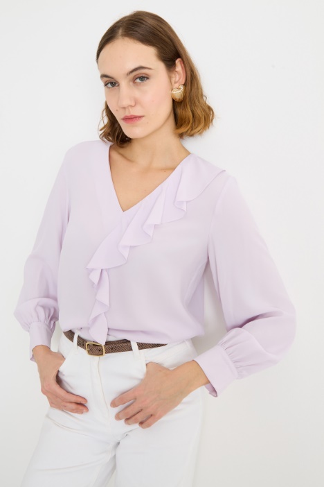Ruffle blouse Intrend