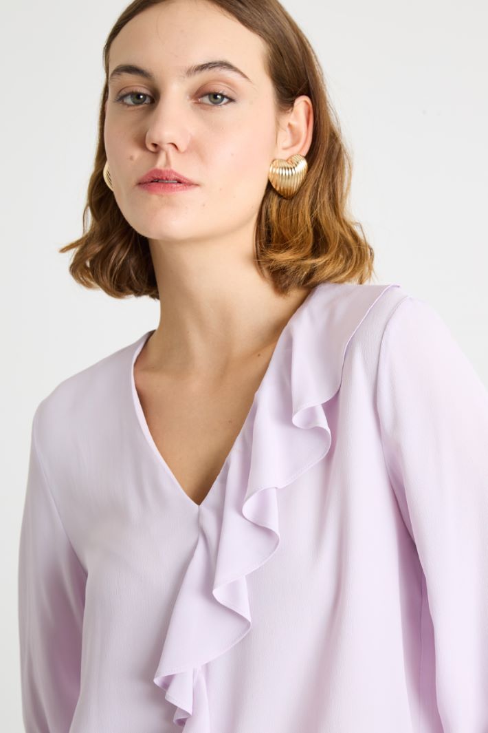 Ruffle blouse Intrend - 3