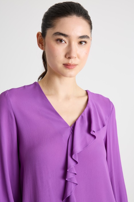Blusa con volant