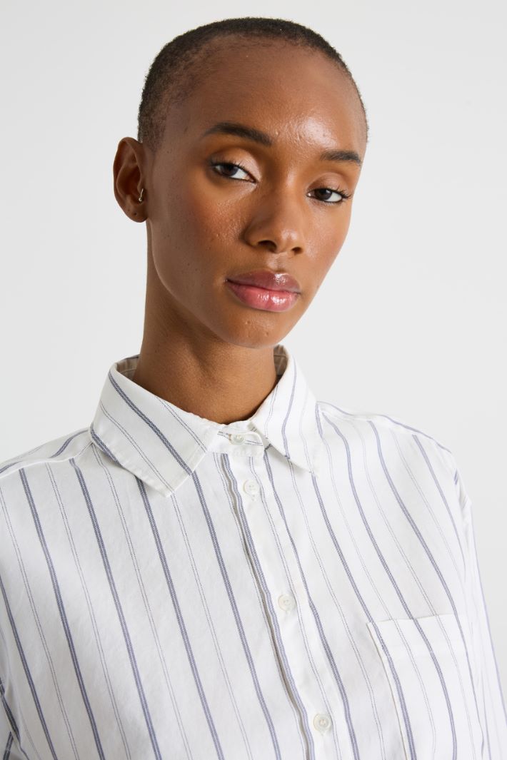 Striped Oxford shirt Intrend - 3