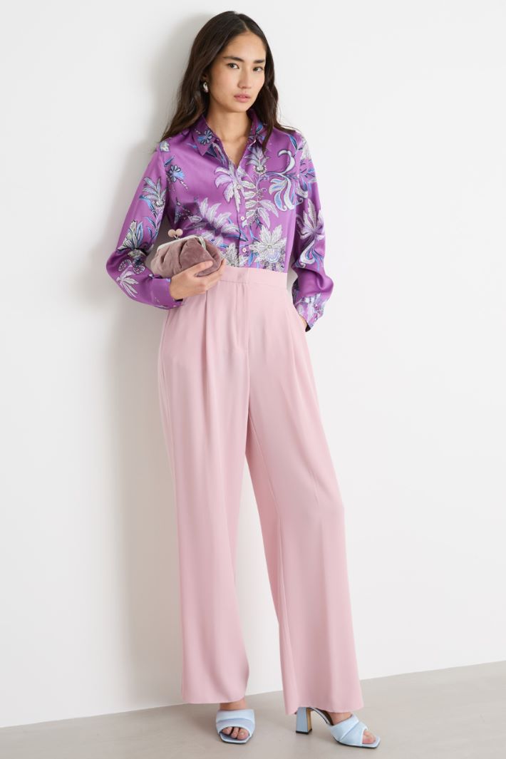 Camisa de twill estampado Intrend