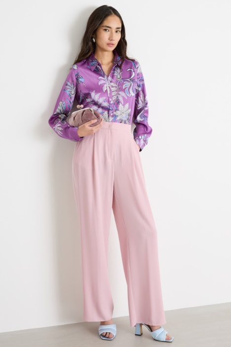 Printed twill shirt Intrend