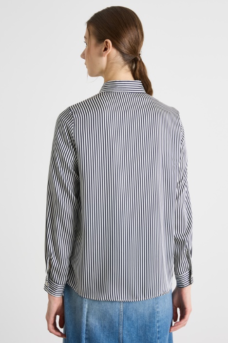 Camicia in twill stampato