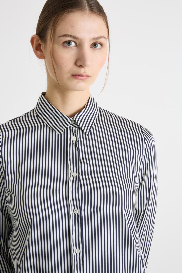 Printed twill shirt Intrend - 3