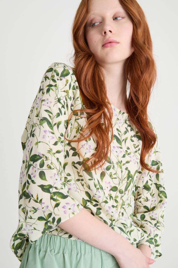 Twill blouse Intrend - 3