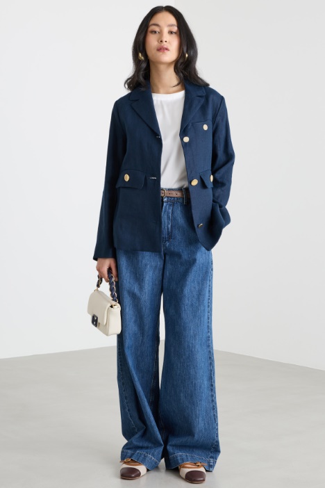 Stretch satin blouse Intrend