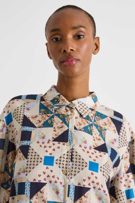 Camicia patchwork