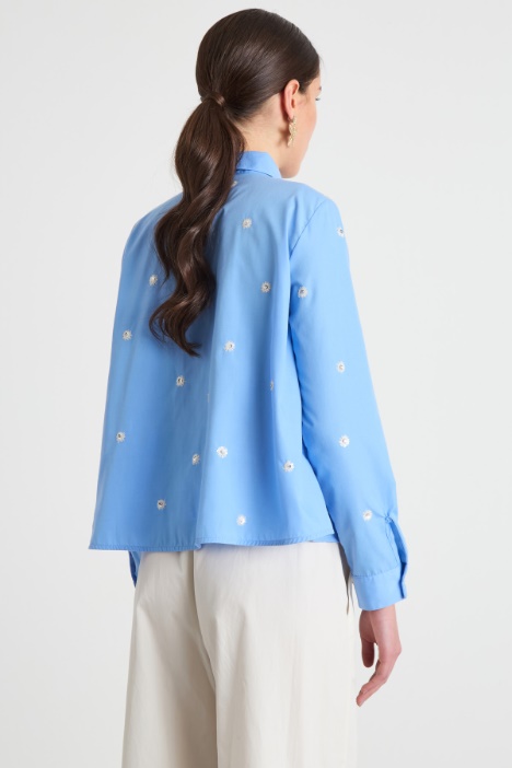 Camicia con paillettes