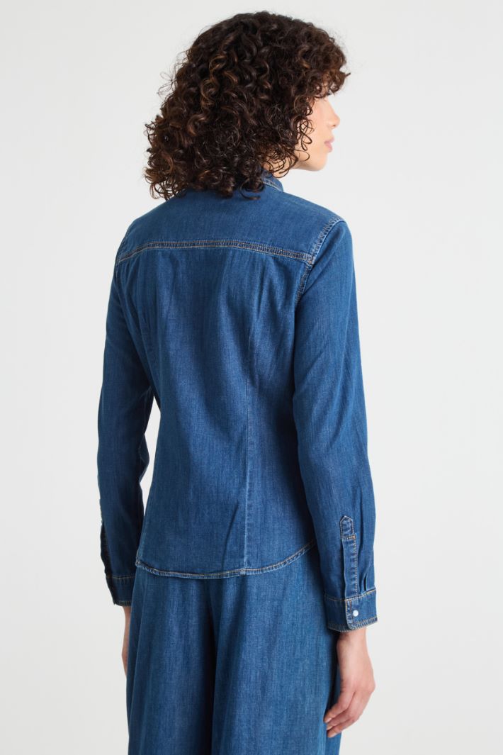 Denim shirt Intrend - 4