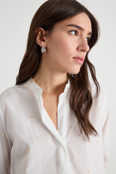 Blusa con paillettes