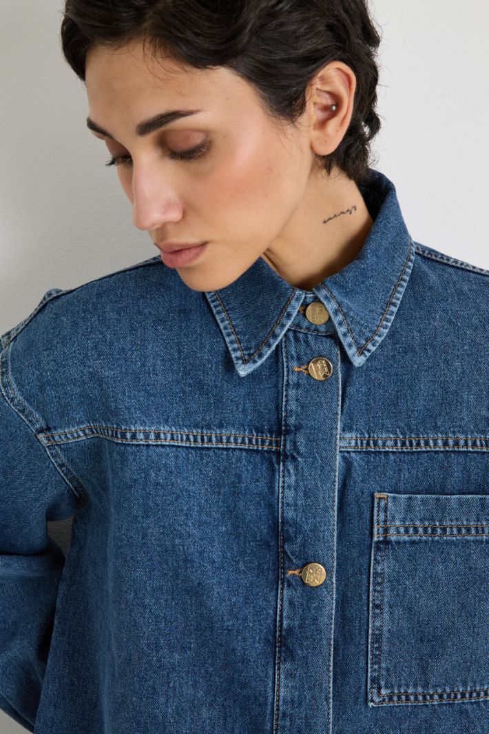 Denim shirt Intrend - 3
