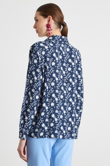 Blusa in marocaine stampata