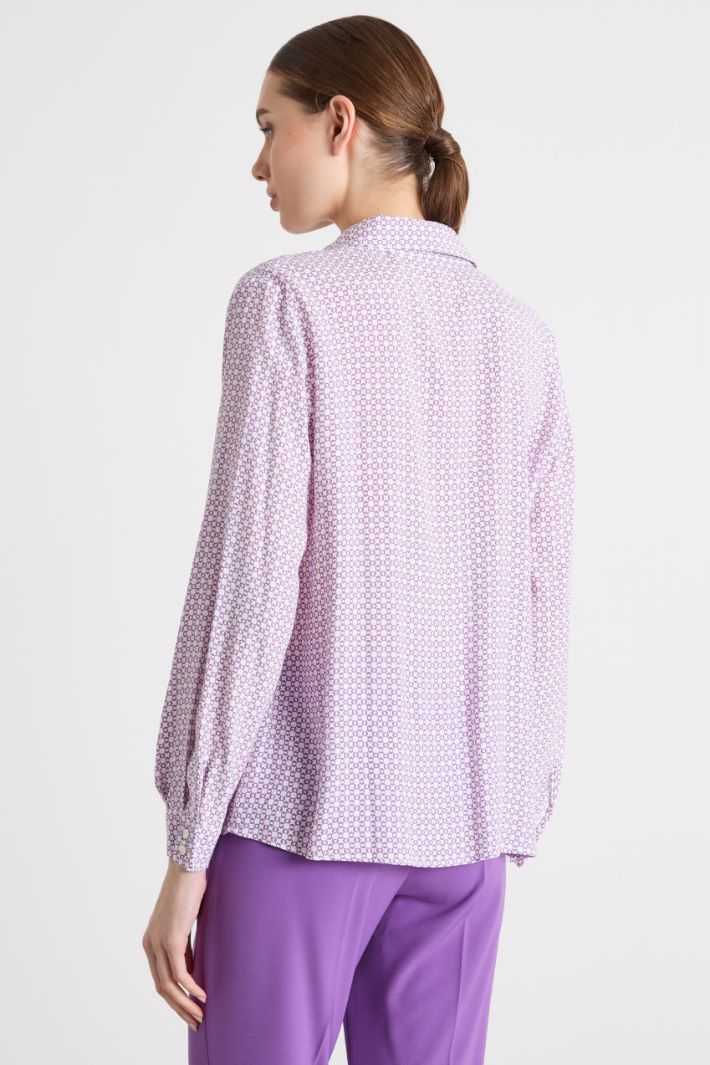 Blusa in marocaine stampata Intrend - 4