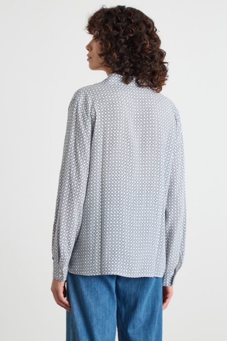 Blusa in marocaine stampata